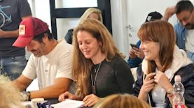 דנה פרידר, אפרת בוימולד ורון שחר, צילום: HOT